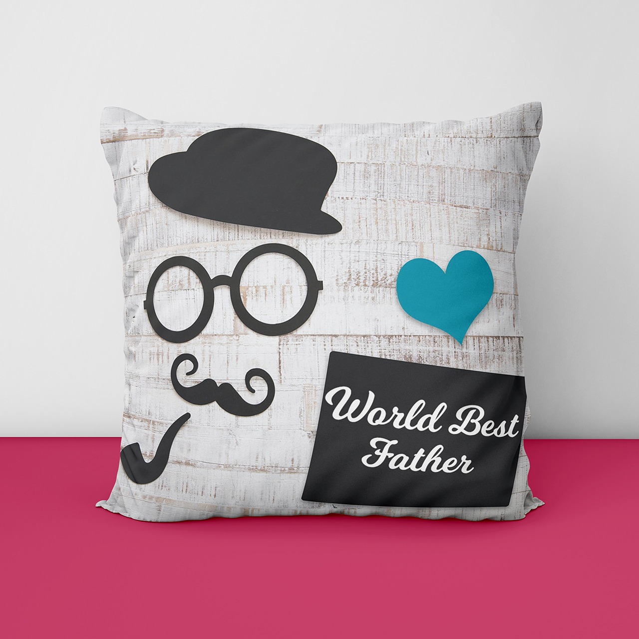 World Best Dad Customize Cushion